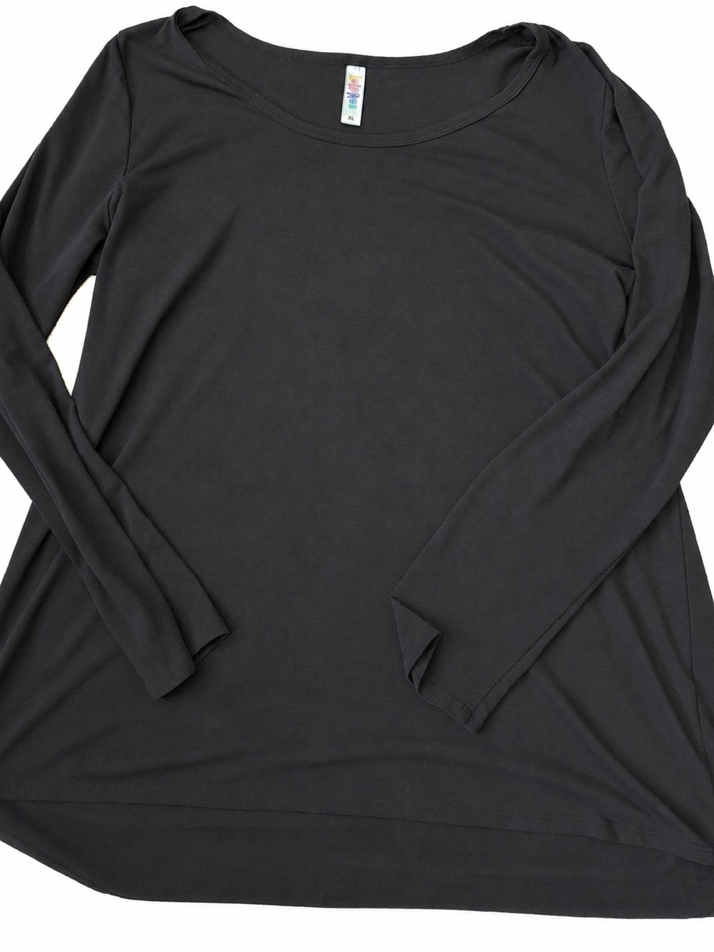 LuLaRoe Lynnae Black Long Sleeve Top | Super Soft | Casual Comfort | XL